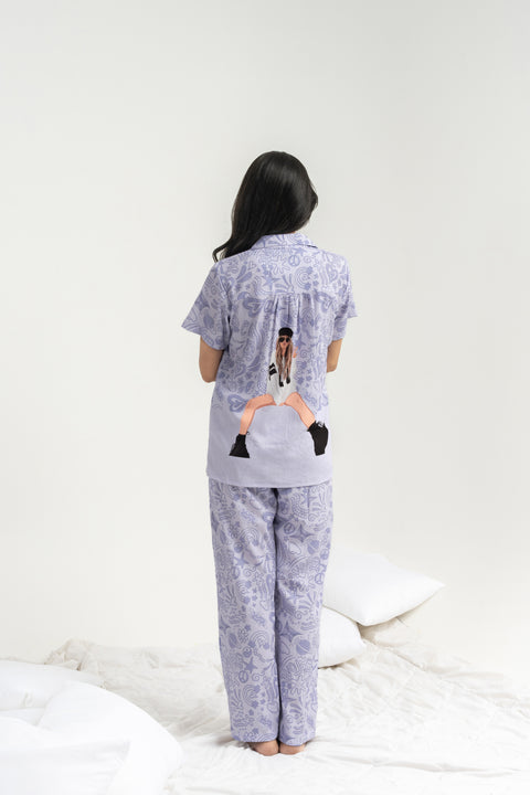 The Call Me Bae PJ Set House of Comfort