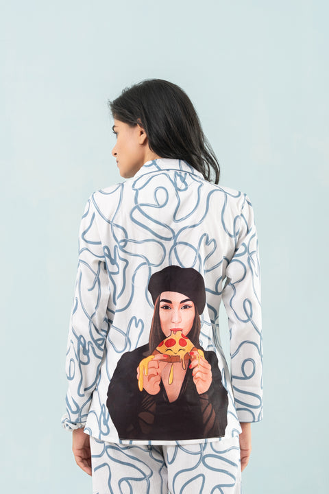 The Pizza Lover PJ Set House of Comfort